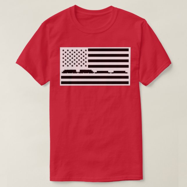 Camiseta Caminho-de-Ferro Sinalizador Branco Flat (Frente do Design)