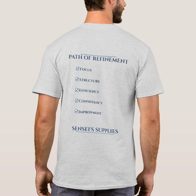 Camiseta Caminho de Refinamento (Verso)
