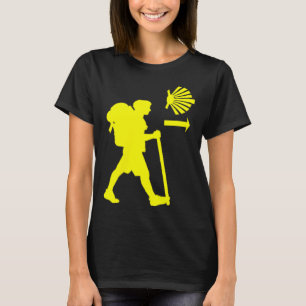 Camiseta Caminho De Santiago De Compostela Espanha Peregrin