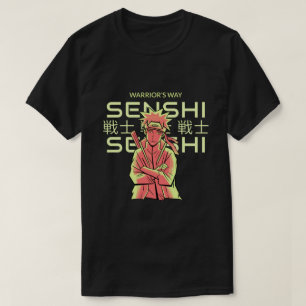 Camiseta caminho do guerreiro senshi