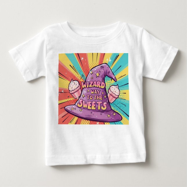 Camiseta Caminho do Mago do Haloween para os Doces (Frente)