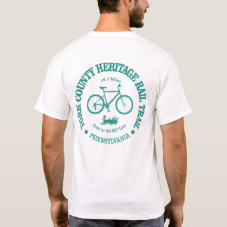 Camiseta Caminho do Patrimônio do Condado de York (ciclismo