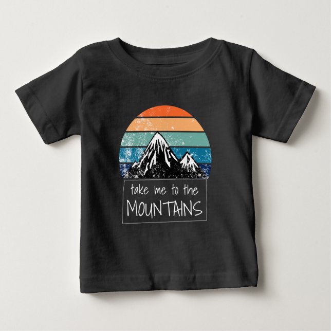 Camiseta Caminho - Leva-Me Às Montanhas (Frente)