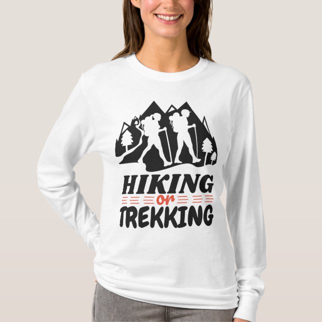 Camiseta Caminho ou Trekking (Frente)