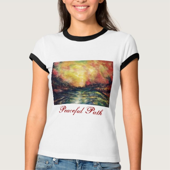 Camiseta Caminho pacífico (Frente)