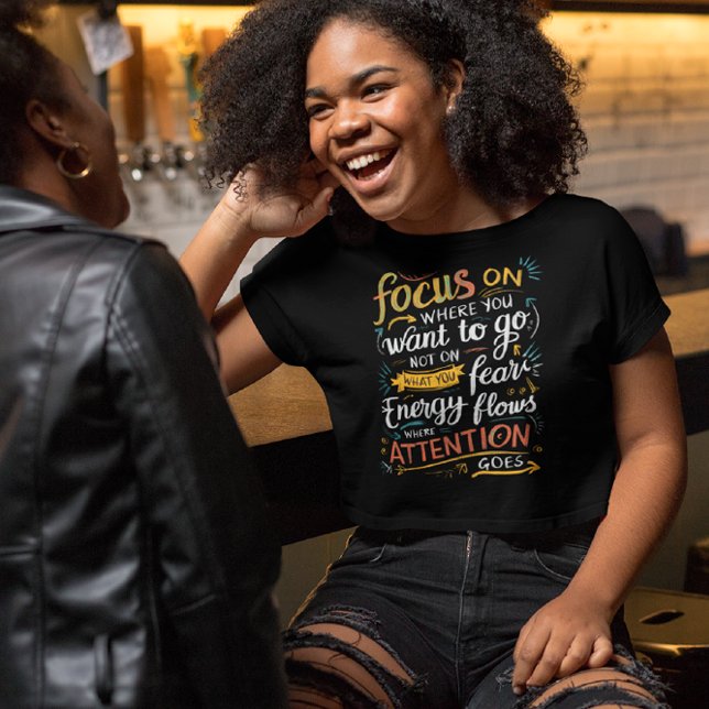 Camiseta Caminho para o sucesso: Foco no seu destino (Criador carregado)