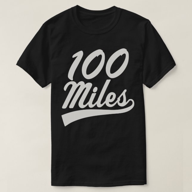 Camiseta Caminho Ultramarathon Ultra Runner de 100 Milhas e (Frente do Design)