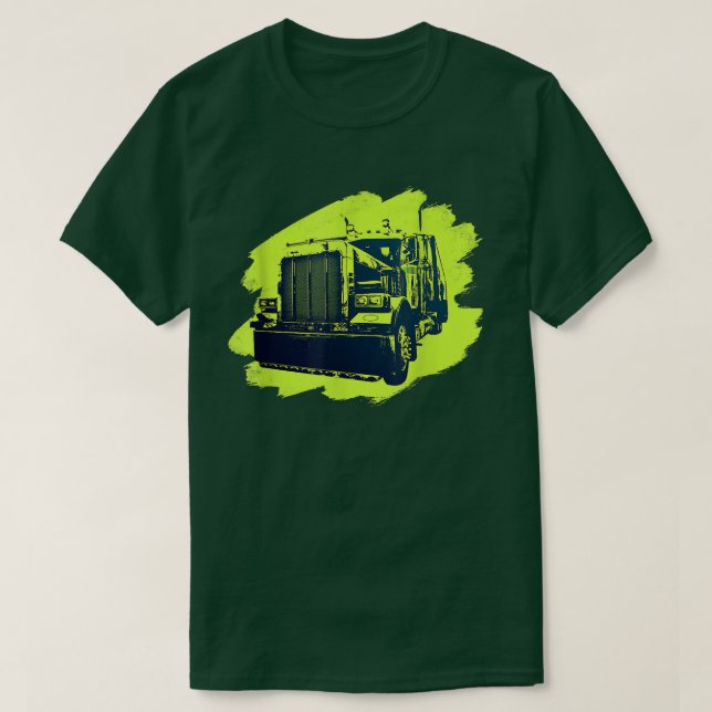 Camiseta Caminhões (Frente do Design)