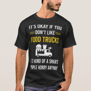 Camiseta Caminhões-Caminhão de Comida do Smart Pessoas