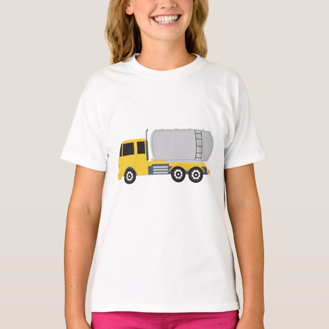 Camiseta Caminhões-cisterna de transporte (Frente)