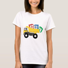Camiseta Caminhões de Construção ABC