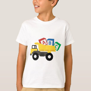 Camiseta Caminhões de Construção ABC