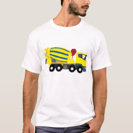 Camiseta Caminhões De Construção De Caminhões De Cimento Co
