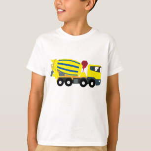 Camiseta Caminhões De Construção De Caminhões De Cimento Co