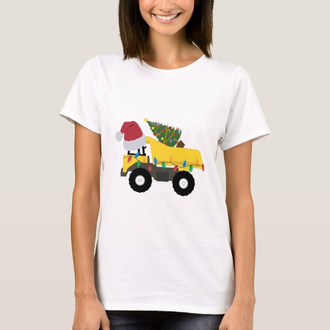 Camiseta Caminhões de Construção de Natal (Frente)