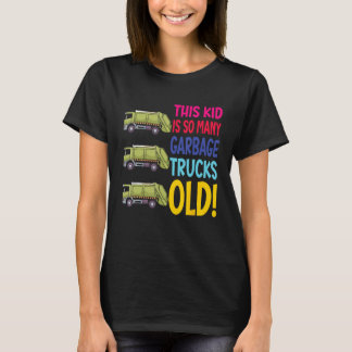 Camiseta Caminhões de lixo 1