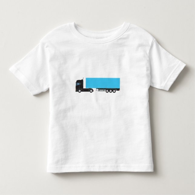 Camiseta Caminhões de Transporte de Semi-Reboque (Frente)