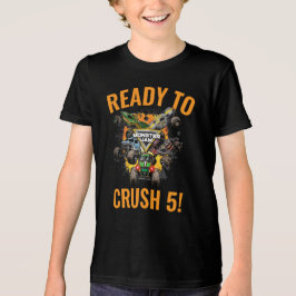 Camiseta Caminhões Monster Jam Prontos para Esmagar