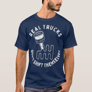 Camiseta Caminhões Reais Não Se Desloquem