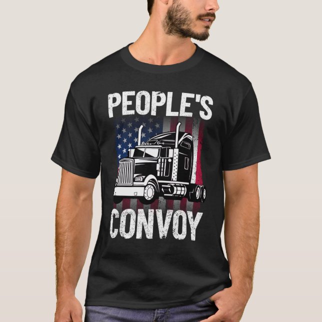 Camiseta Caminhoneiro Americano da Liberdade para 2022 (Frente)