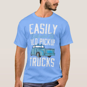 Camiseta Caminhoneiro De Caminhão, Eu Me Distraio Facilment