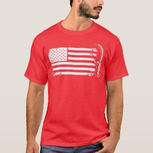 Camiseta Caminhoneiro de Sinalizador Americano
