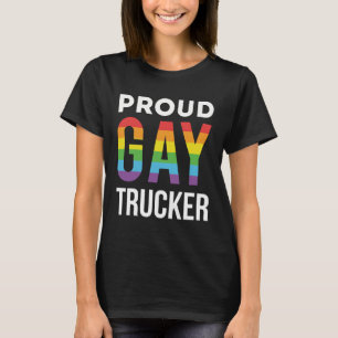 Camiseta Caminhoneiro Gay de Orgulho