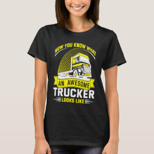Camiseta Caminhoneiro Incrível Motorista de Caminhão