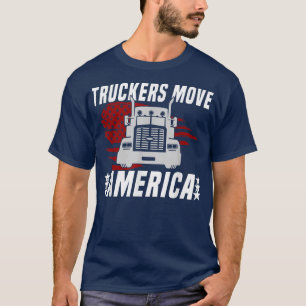Camiseta Caminhoneiros Mover a América - Transportador de M