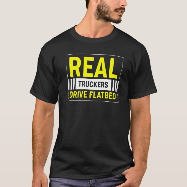 Camiseta Caminhoneiros Reais Flatados (Frente)