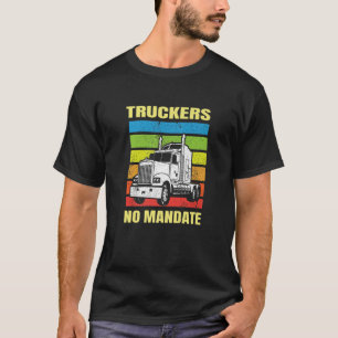 Camiseta Caminhoneiros Sem Mandato Juntarem-Se Ao Comboio A