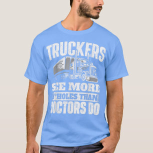 Camiseta Caminhoneiros veem Caminhão de Caminhão MaisSemi