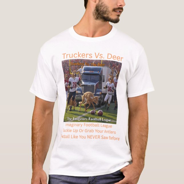 Camiseta Caminhoneiros Vs Veados (Frente)