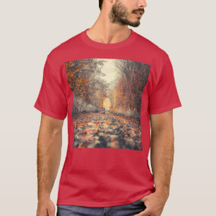 Camiseta Caminhos da Floresta de Fotografia Florestal Escan