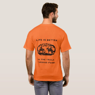 Camiseta Caminhos de Ferro de Cavalo - A vida é melhor