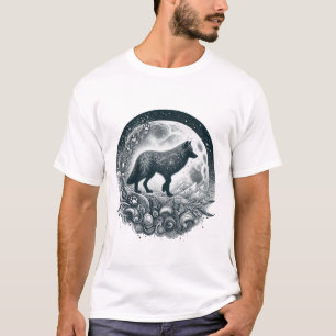 Camiseta Caminhos de Lobo Solitário, Caminhos de Lobo, Impr