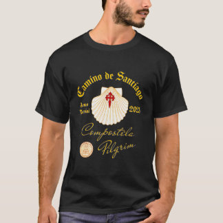Camiseta Camino De Santiago Anno Domini 2023 Shell Front An