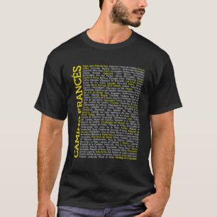 Camiseta Camino De Santiago Pilgrim Caminho Do Santo James