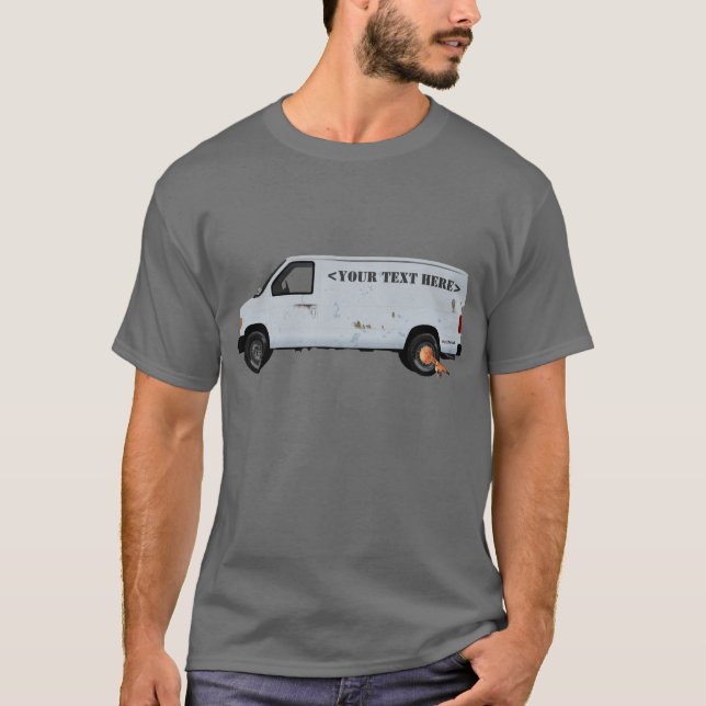 Camiseta camionete feita sob encomenda (Frente)