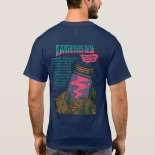 Camiseta Camisa-acima da linha 2022 do Moonshiner