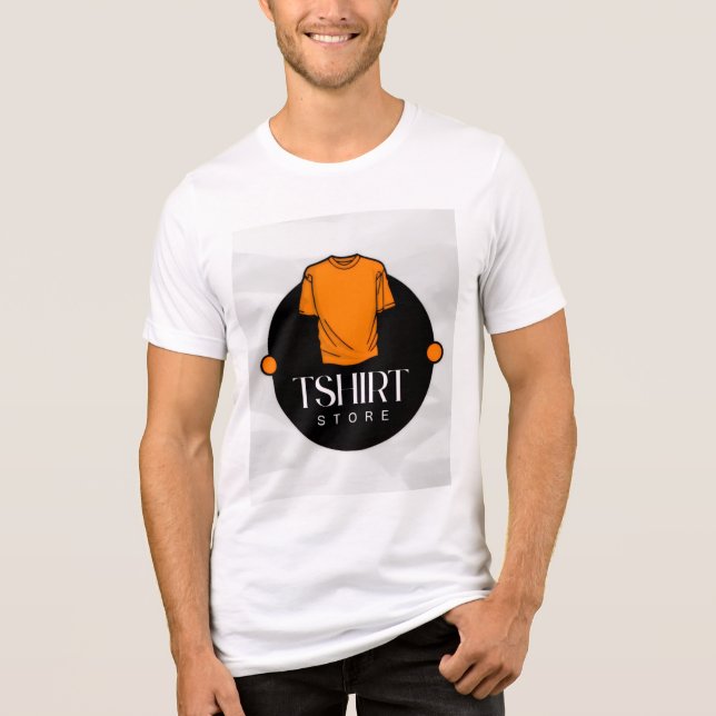 Camiseta Camisa-Ajustado clássica de algodão - Suave, respi (Frente)