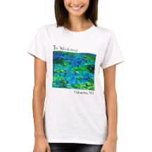 Camisa-Arte legal Azul-Lilypad
