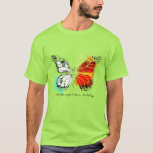Camiseta Camisa-borboleta