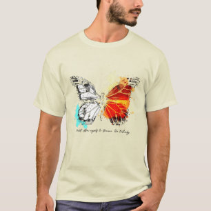 Camiseta Camisa-borboleta