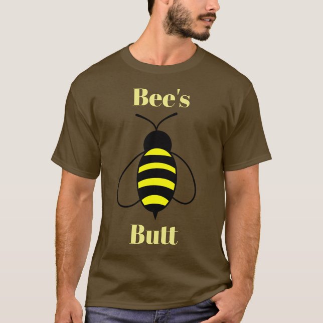 Camiseta Camisa-Bumbum de abelhas (Frente)