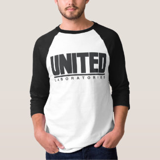 Camiseta Camisa-Capa 3/4 de Baseball dos Homens Unidos