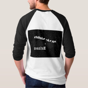 Camiseta Camisa-Capa longa, de dois lados, de uso masculino