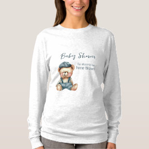 Camiseta Camisa-Chá de fraldas Encantada