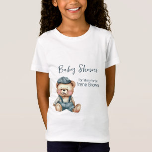Camiseta Camisa-Chá de fraldas Encantada