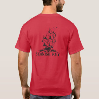 Camiseta Camisa-chave espanhola - Logotipo preto